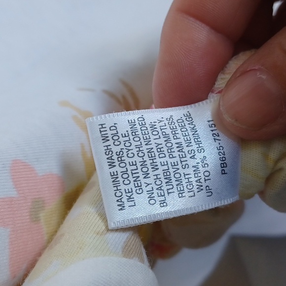 Pendleton Shirt Womens Size XL petite Floral Watercolor 3/4 Sleeve Lightweight - Picture 6 of 6